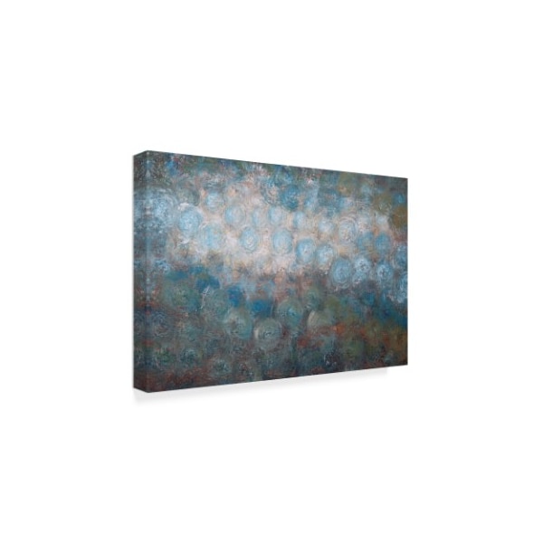 Hilary Winfield 'Synchronicity Gray' Canvas Art,16x24